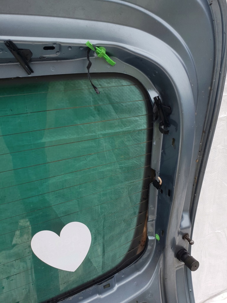 фото №10, Seat altea 5p0 04-09 стекло w крышка задняя задняя оригинальная