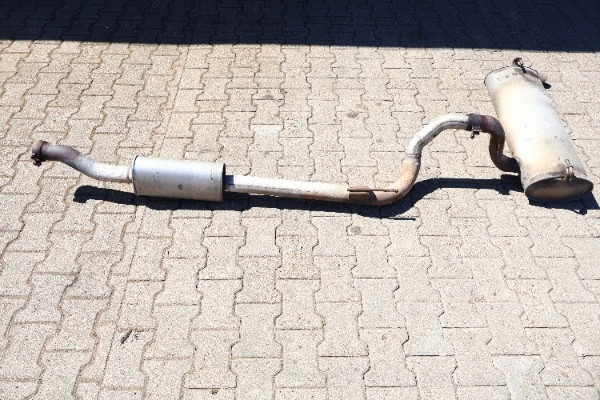 фото №3, Jeep wrangler jl 2.0t 18- труба гасник вихлоп