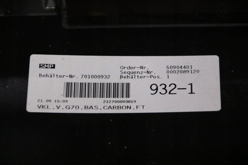 фото №10, Bmw 7 g70 i7 бампер перед передний цвет 416