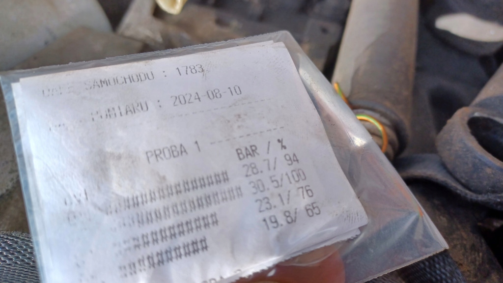 фото №13, Двигатель mercedes w638 2.3td 79km измерение