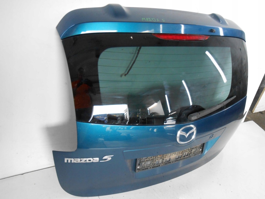 фото №3, Кришка багажника задня скло mazda 5 ii #