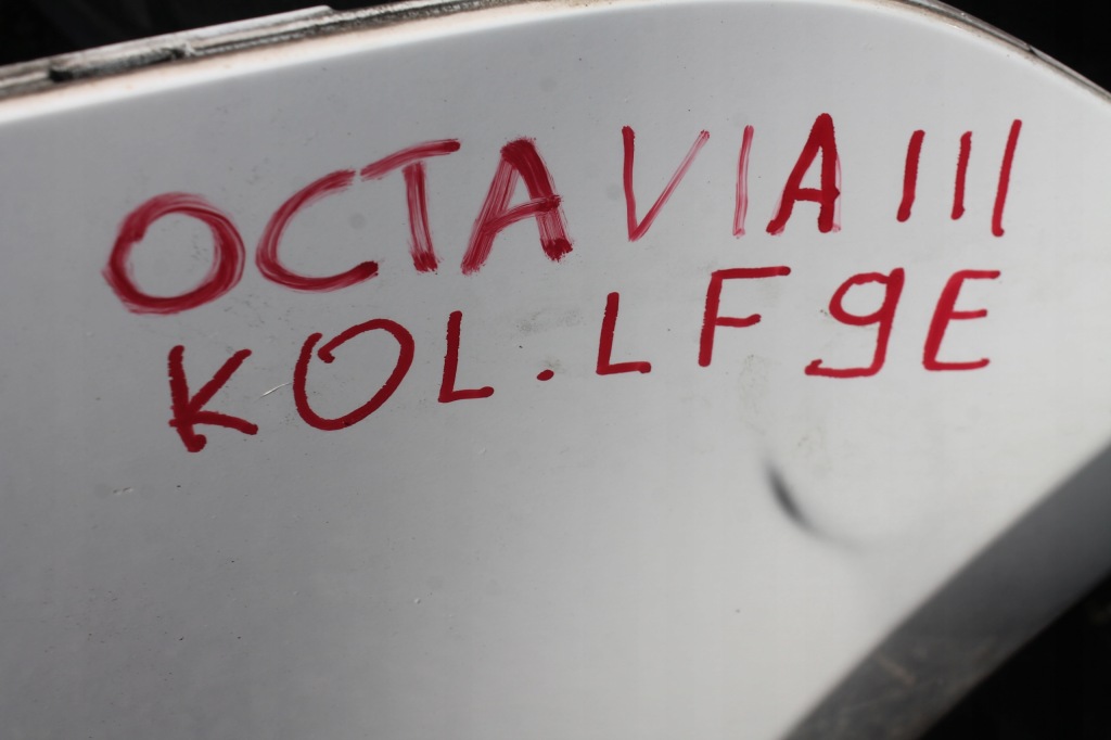 фото №13, Бампер задняя задний skoda octavia iii hb kol. lf9e 12-16