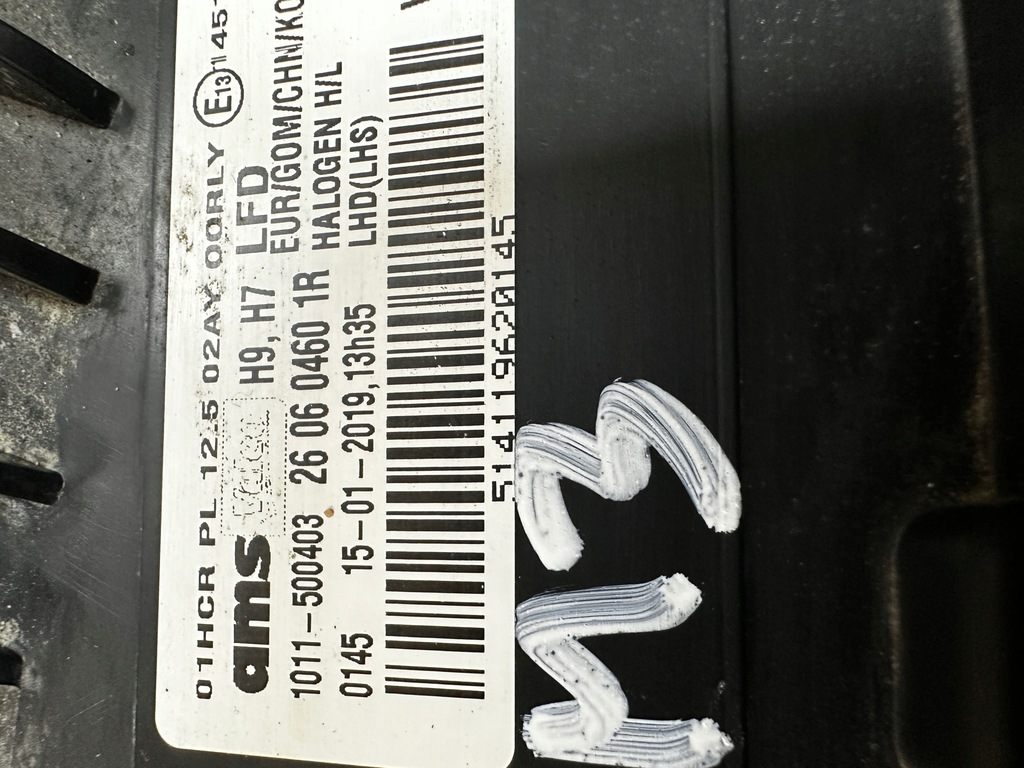 фото №9, Лампа фара renault talisman 260604601r линза led