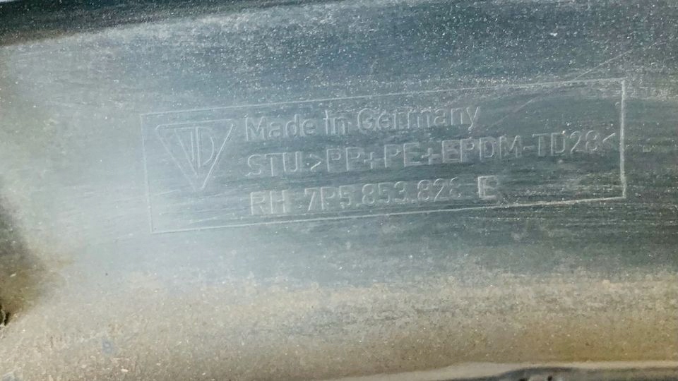 фото №6, Porsche cayenne молдинг крыла правая 75p853828e