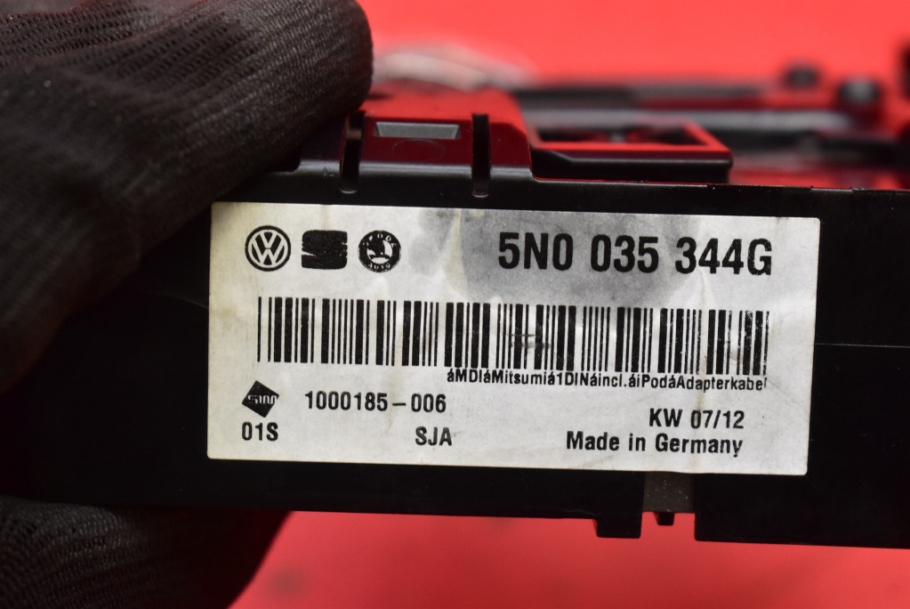 фото №8, Блок управления модуль интерфейс 5n0035344g vw passat b7 10-15