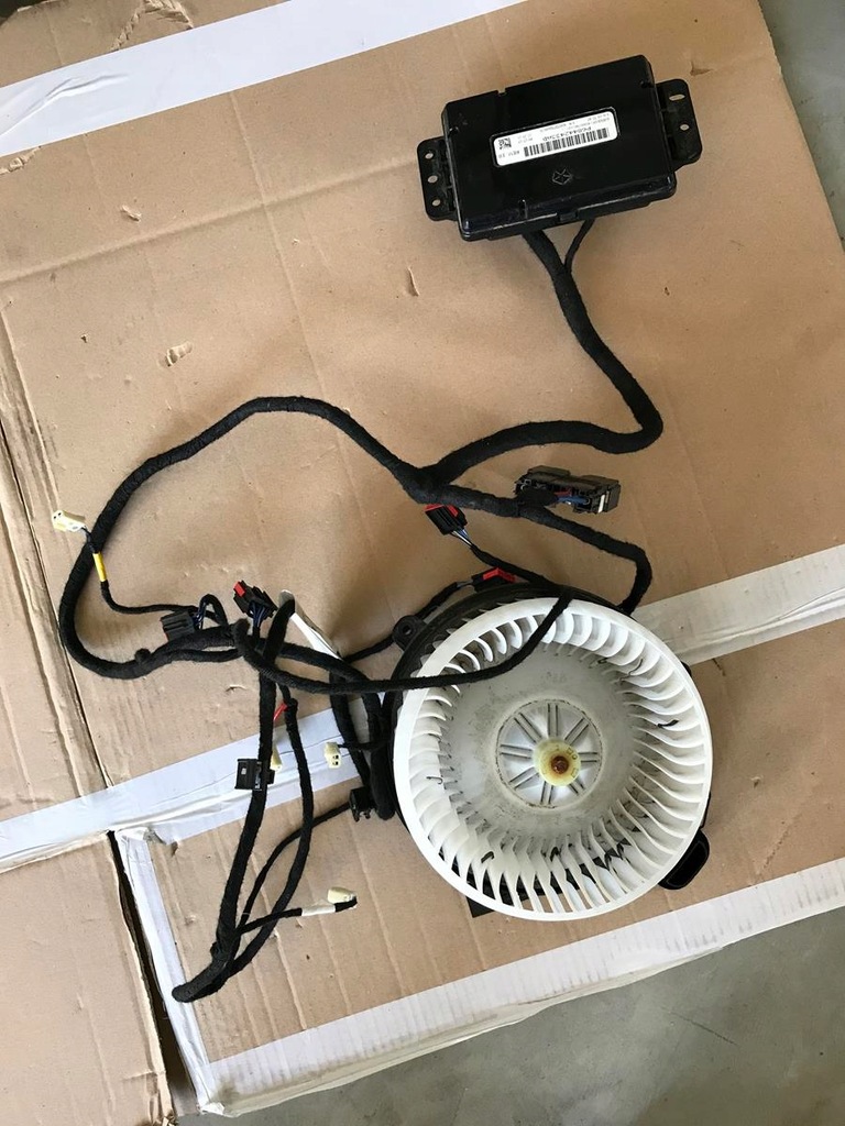 фото №1, Dodge ram 2019-2022 вентилятор обігрівач модуль