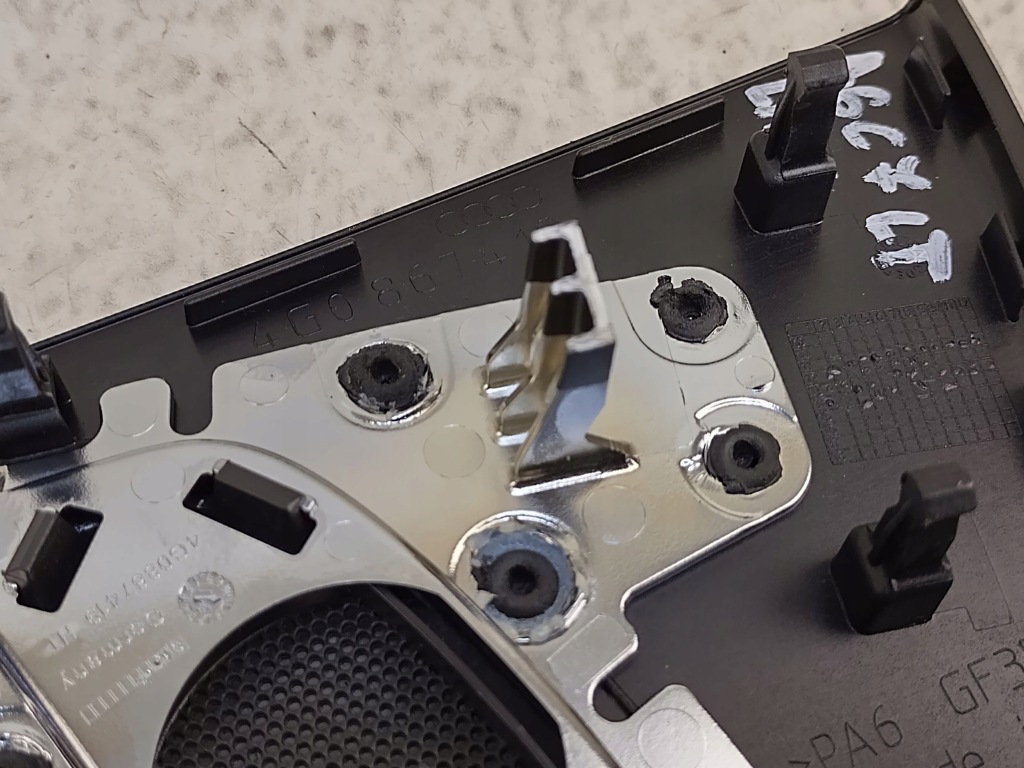 фото №13, Audi a6 s6 c7 4g lift 15-18 накладки двері декори шліфований алюміній kpl