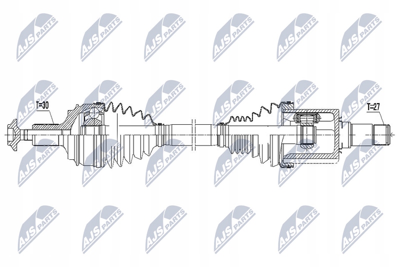 фото №2, Приводной вал npw-me-076 nty