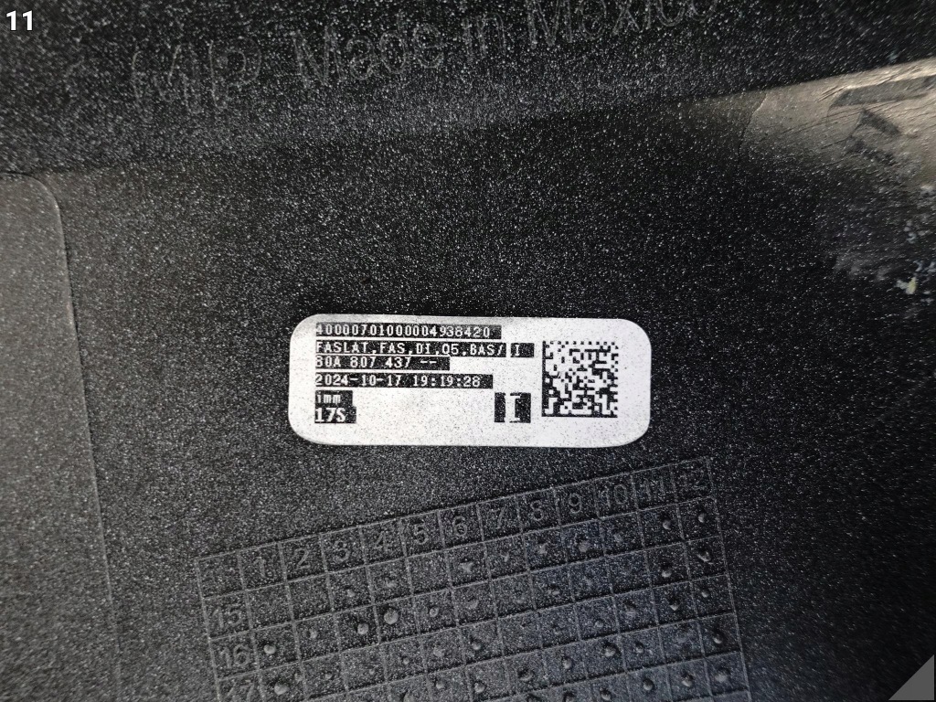 Audi q5 80a обычный / basic 2 fy 16-20 уголок бок бампера перед левый pdc Оригинал