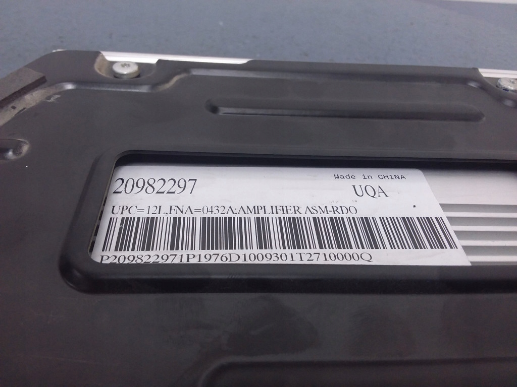 Opel insignia a підсилювач заводський аудіо 20982297 в Україні