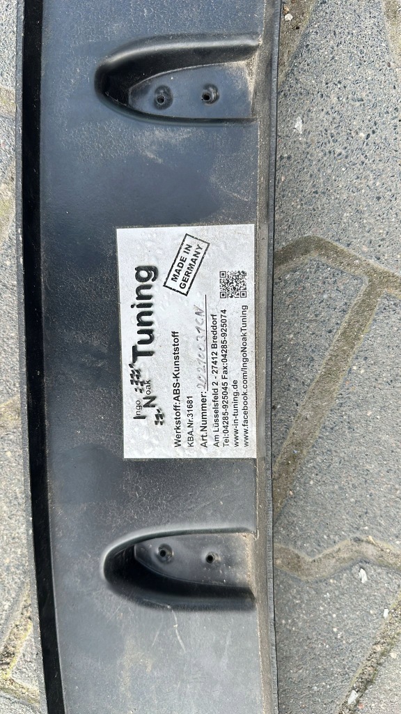 Hyundai i30 2017- n performance спойлер перед бампер Оригинал