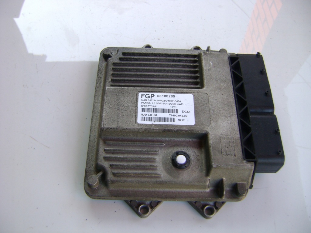 фото №1, Бортовой компьютер блок управления 55180280 fiat 1.3 multijet