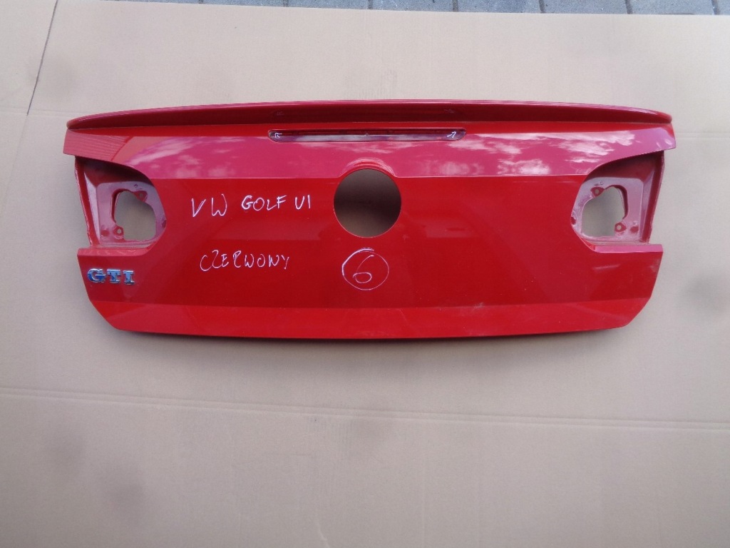 фото №1, Vw golf vi 6 5k7 5k gti крышка багажника задняя спойлер спойлер