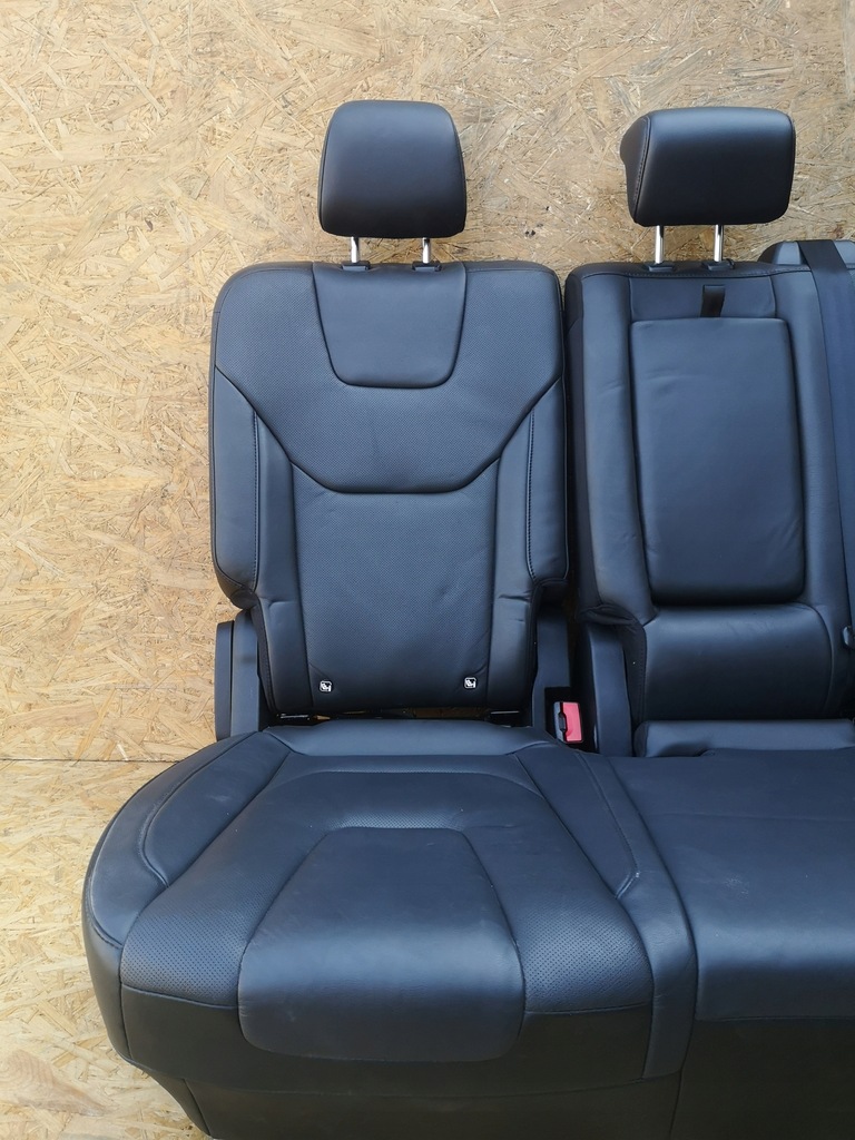 фото №12, Ford edge mk2 сидіння заднє сидіння обшивки шкіра підігрів електричний