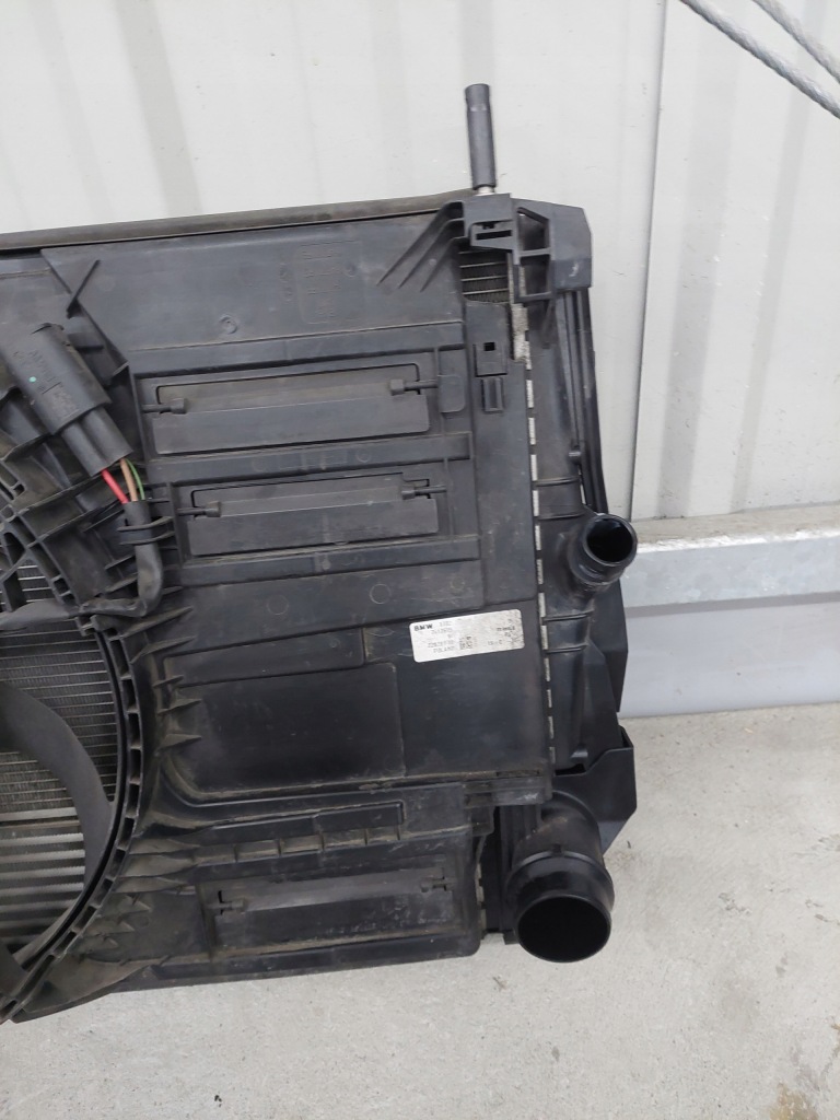 фото №7, Mini cooper f55 f56 14- bmw f48 f46 1.2b радиатор вентилятор kpl