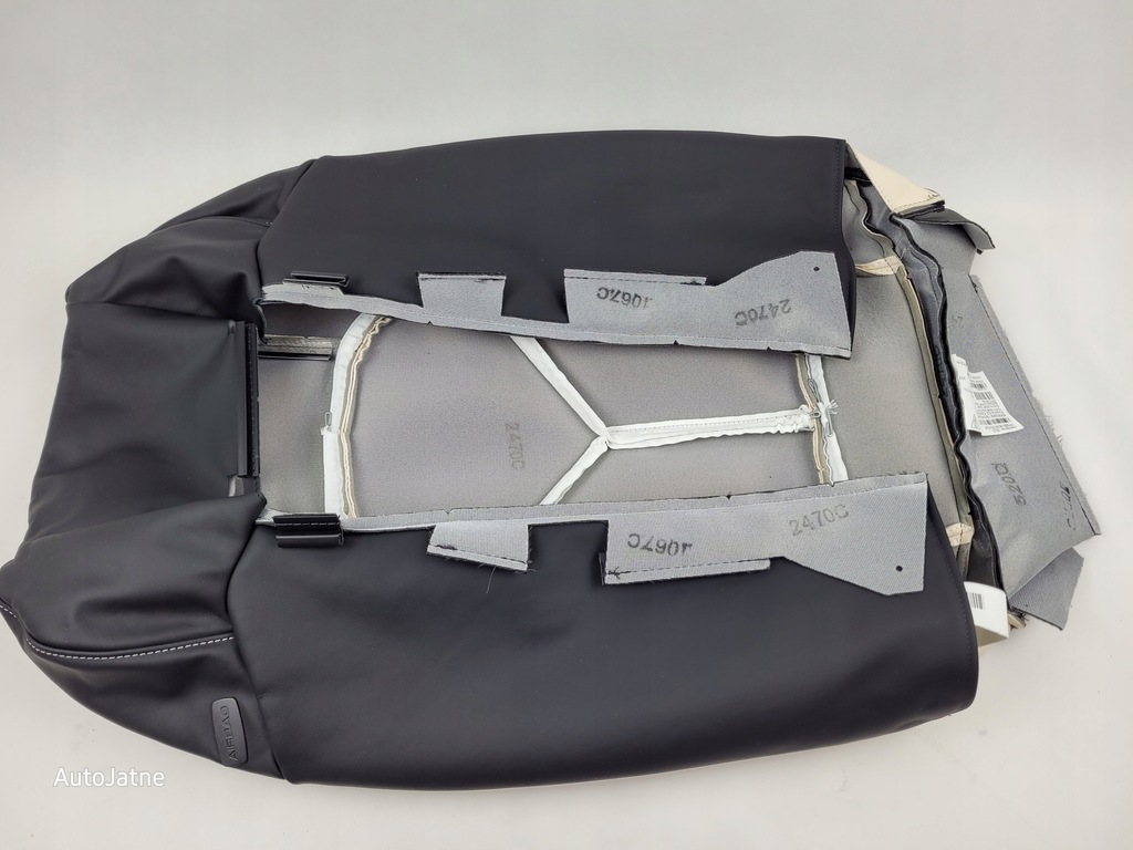 фото №9, Porsche cayenne 7p5 обшивка спинка сидіння лівий перед 7p5881805 nowe oryg.