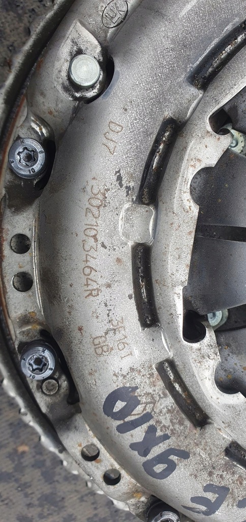 фото №2, Сцепление прижим двухмассовый маховик 1.3 tce renault express 302103464r