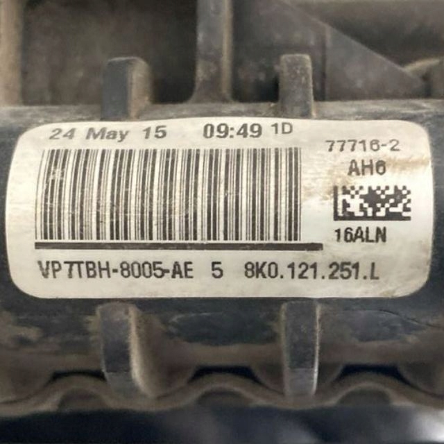 фото №12, 2016 audi q3 8u комплект радиатор 8u0121284j