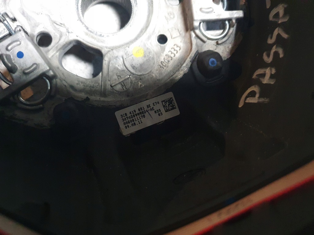 фото №10, Воздуховод кожа мультифункция vw passat cc