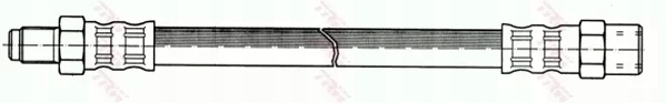 Купити Поріг 239541 лівий citroen jumpy 95-03 trw phb445 шланг гальмівний
