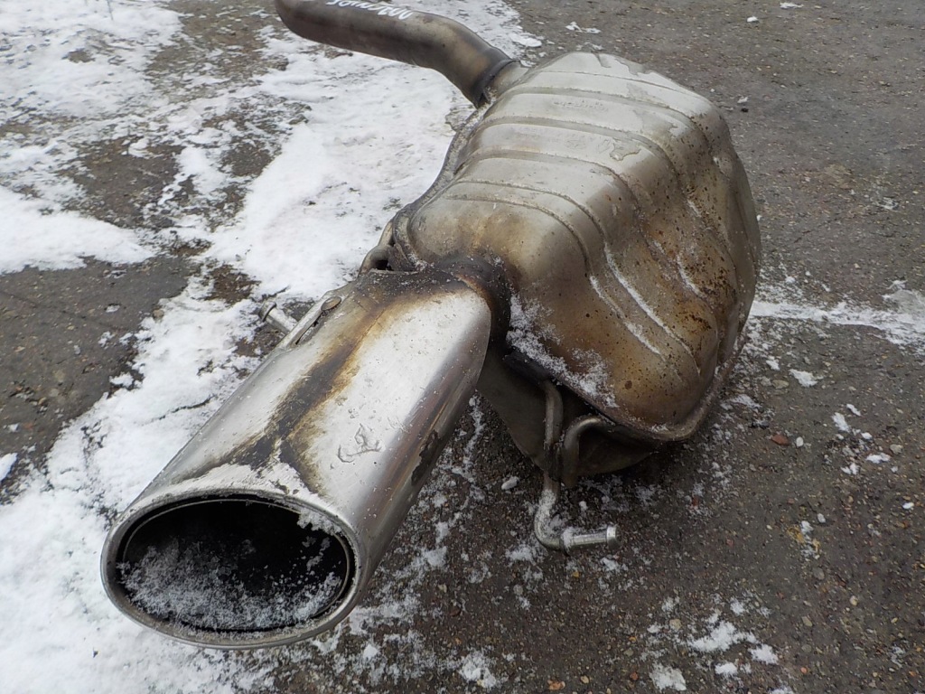 Mercedes w207 купе 09- выхлоп глушитель конечный Недорого