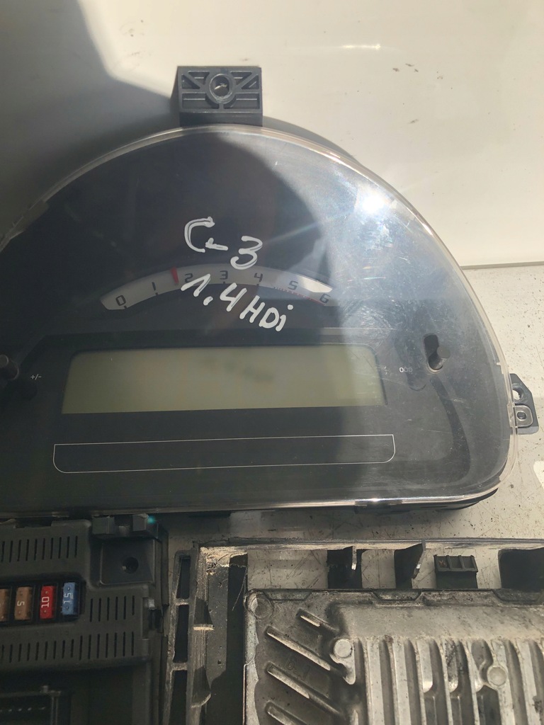 фото №4, Блок керування набір стартовий citroen c3 1.4 hdi 9660300280