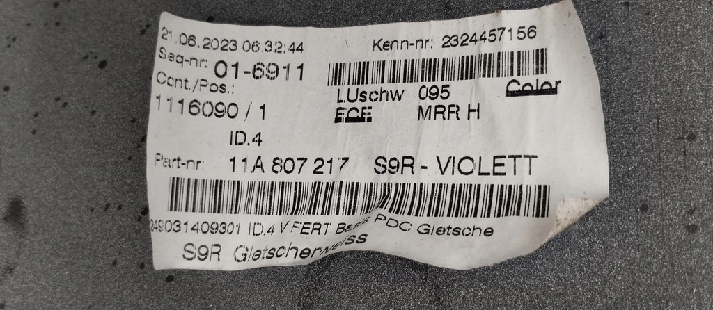 фото №15, Бампер передний перед kompletny pdc volkswagen id.4 vw id4 23r