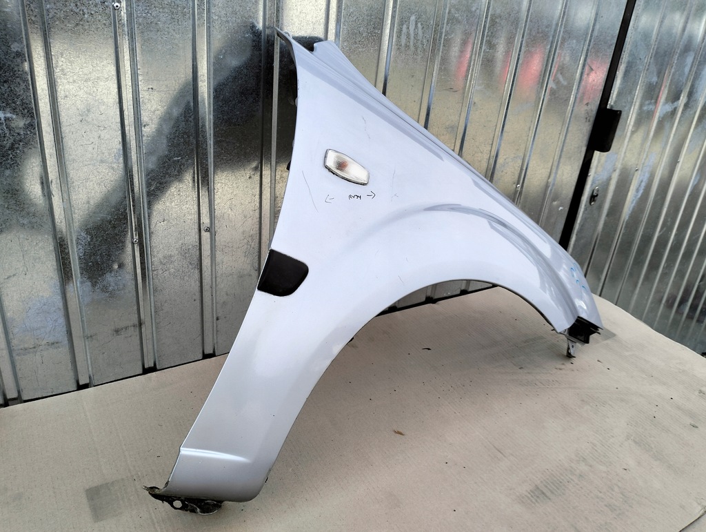 фото №8, Крыло правый перед kia rio ii lata 2005-2011 оригинал серебристый