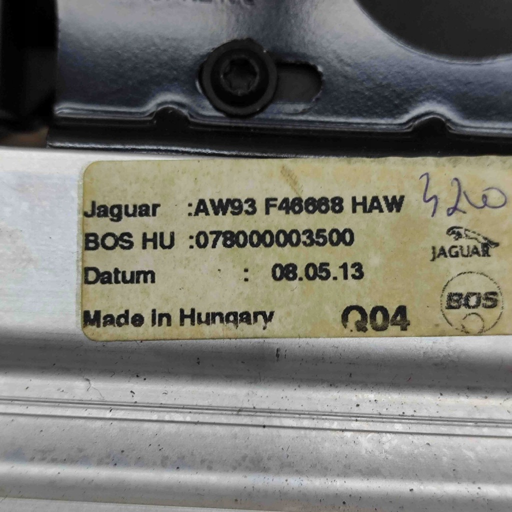 фото №9, Шторка багажника jaguar xj x351 aw93466b48ba 23370150 3.0l 250kw 2014