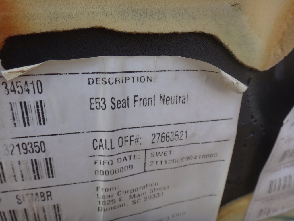 фото №7, Заднє сидіння сидіння задня шкіра czarna bmw x5 e53