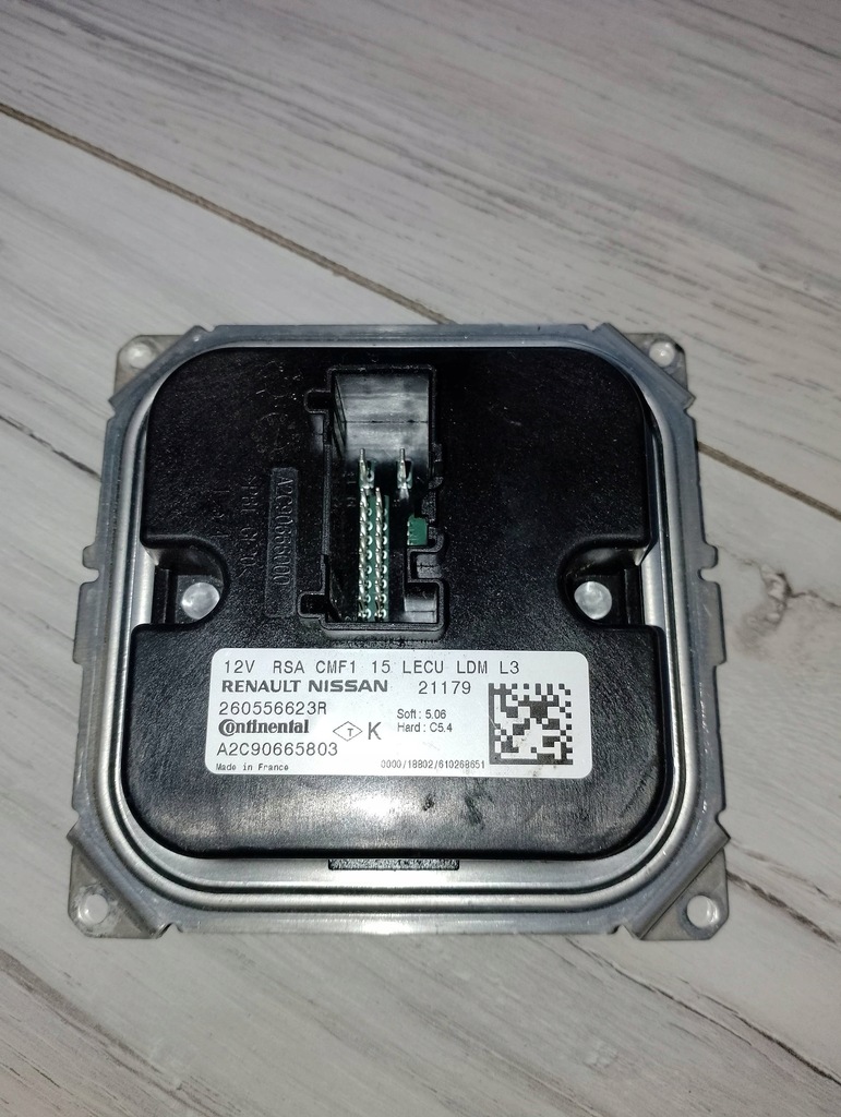 фото №1, Модуль led преобразователь 260556623r renault clio v, captur ii,