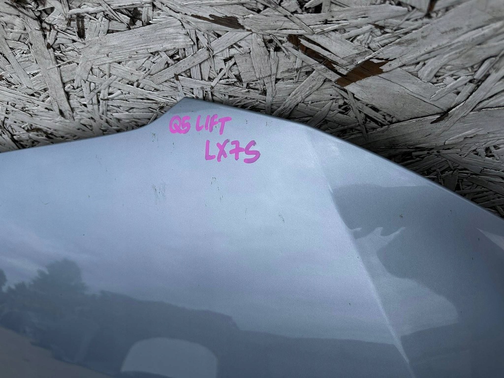 фото №6, Q5 8r lift капот перед серебристая lx7s
