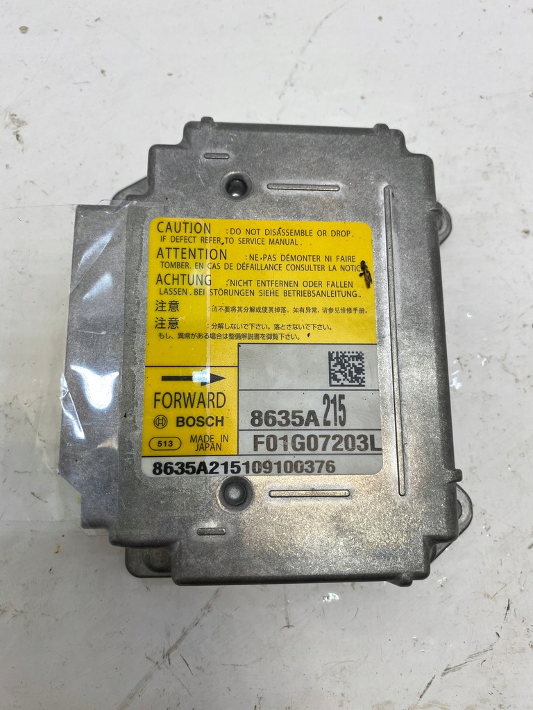 фото №1, Mitsubishi asx датчик подушка безопасности 8635a215