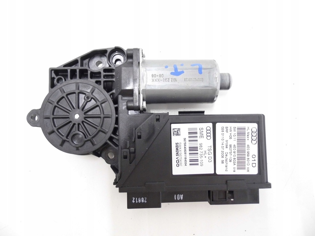 фото №7, Моторчик стекло правый задняя 4e0910802a audi a8 s8 d3