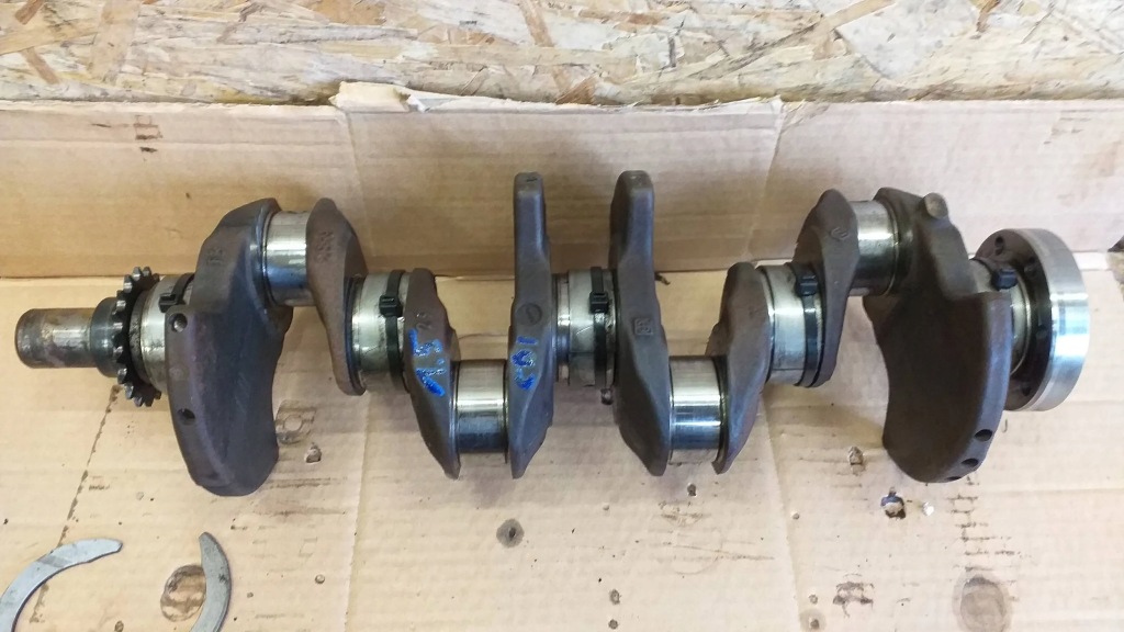 Mercedes w176 1.5 dci wał колінчастий Зі Шроту