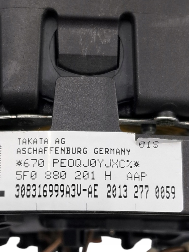 фото №11, Nowa подушка воздушная air bag водителя leon iii toledo iv ateca arona