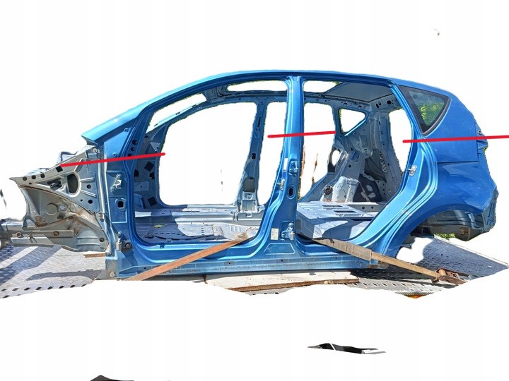 фото №1, Блок двигателя средний левый порог крыло задняя mercedes benz a w169 цвет 955