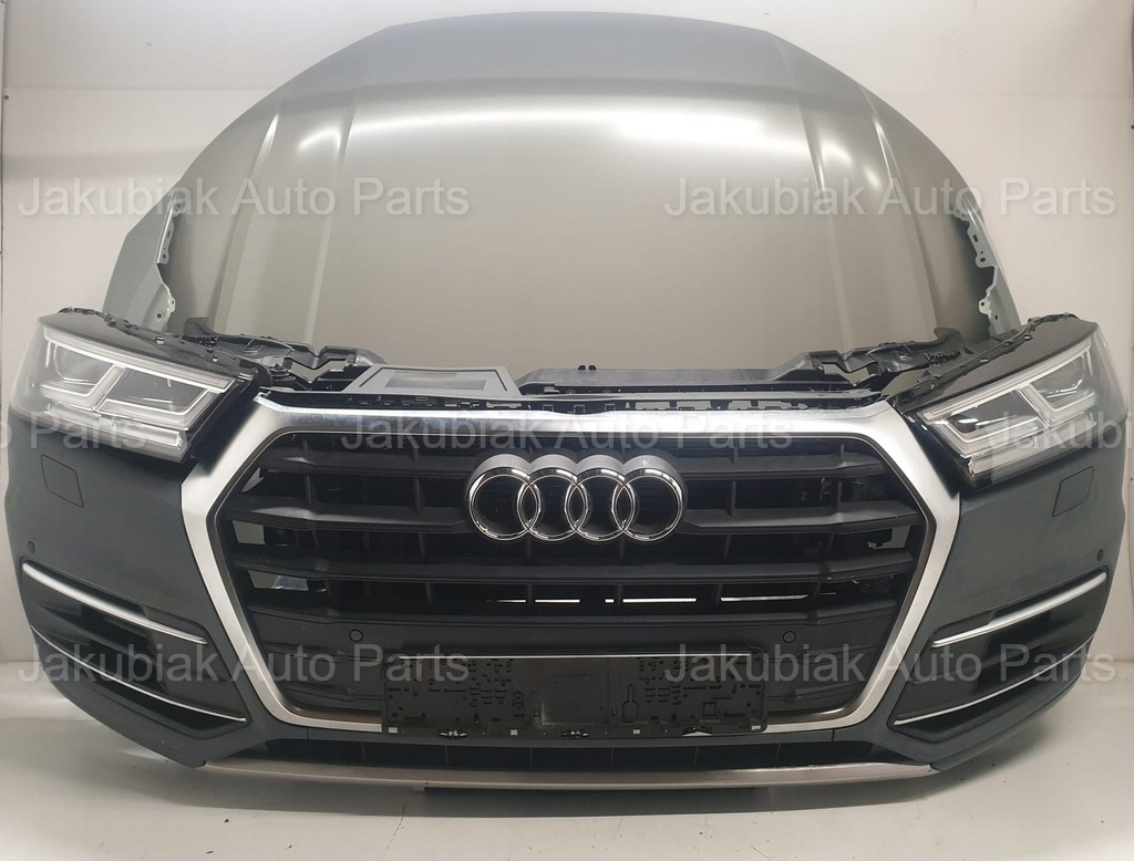 фото №1, Audi q5 80a капот бампер лампа pas передній kompletny перед full led matrix