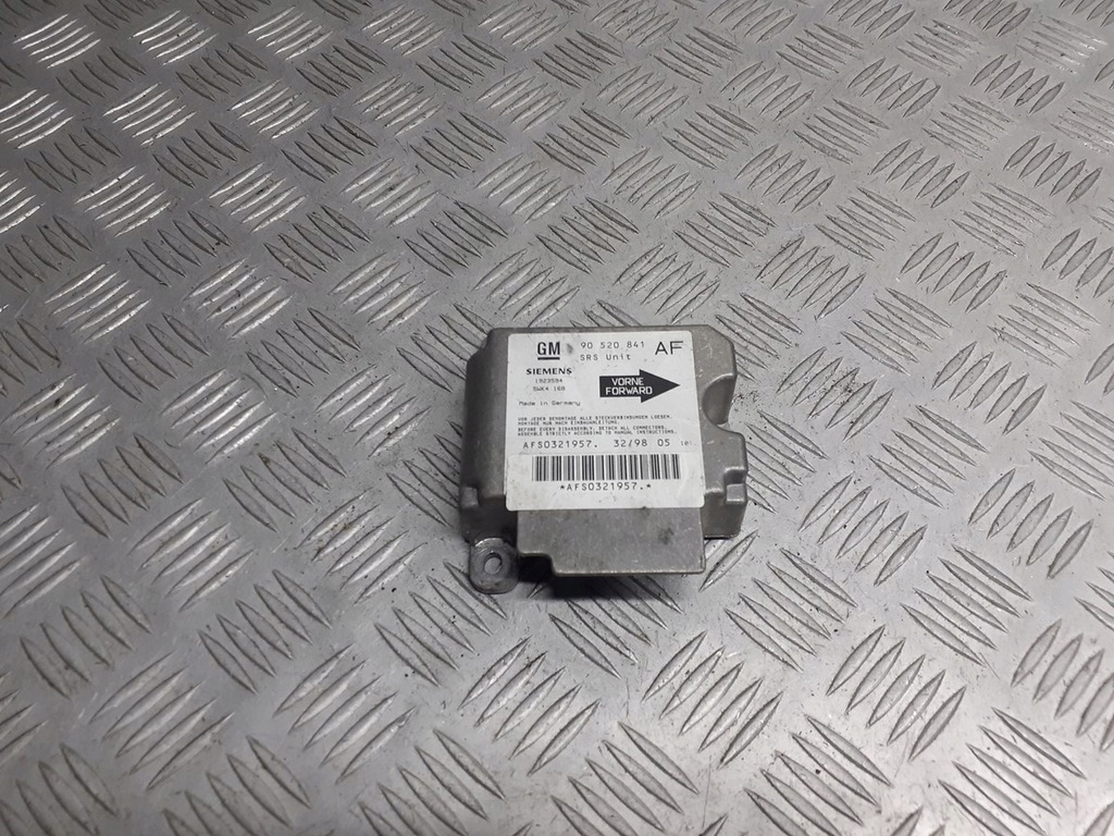 фото №1, Модуль подушка безпеки opel astra g 90520841af
