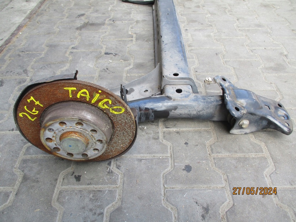 фото №7, Oś задняя подвеска vw taigo 2g7