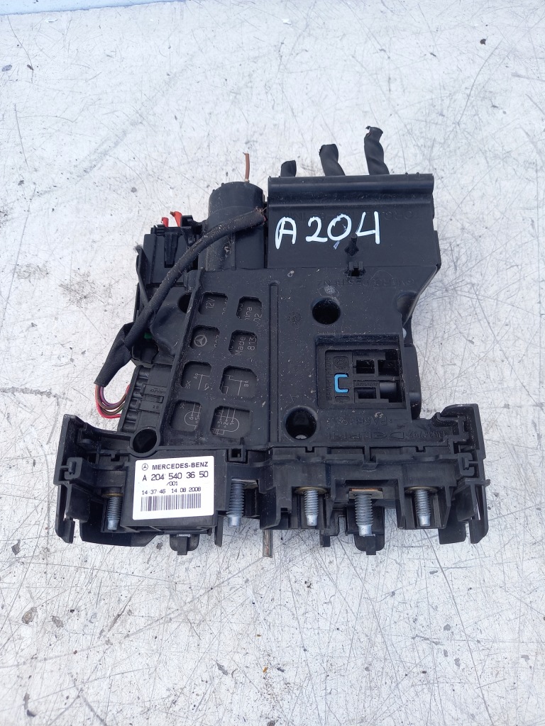 фото №1, Модуль клема плюсова mercedes a204 a2045403650