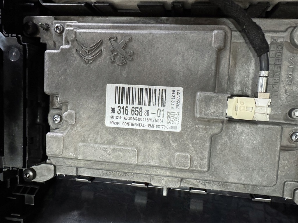 фото №9, Навігація navi екран дисплей радіо citroen jumpy iii 3 17-24 9831665880