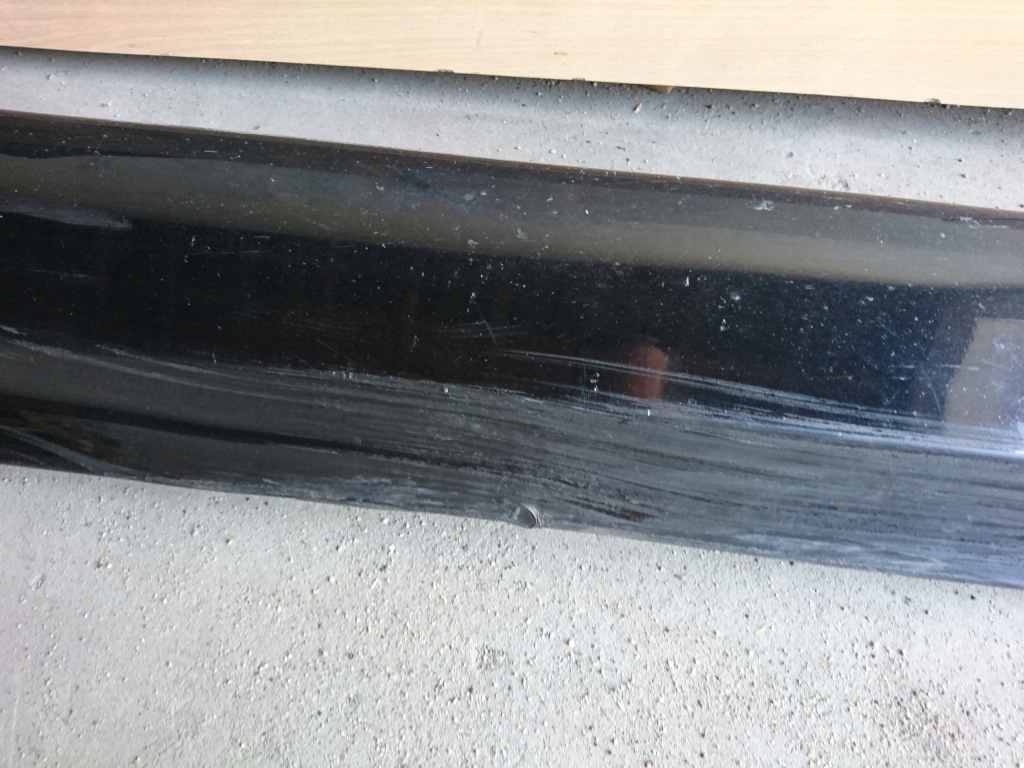 фото №9, Bmw 3 e91/90 lift накладка порог левый schwarzii 668