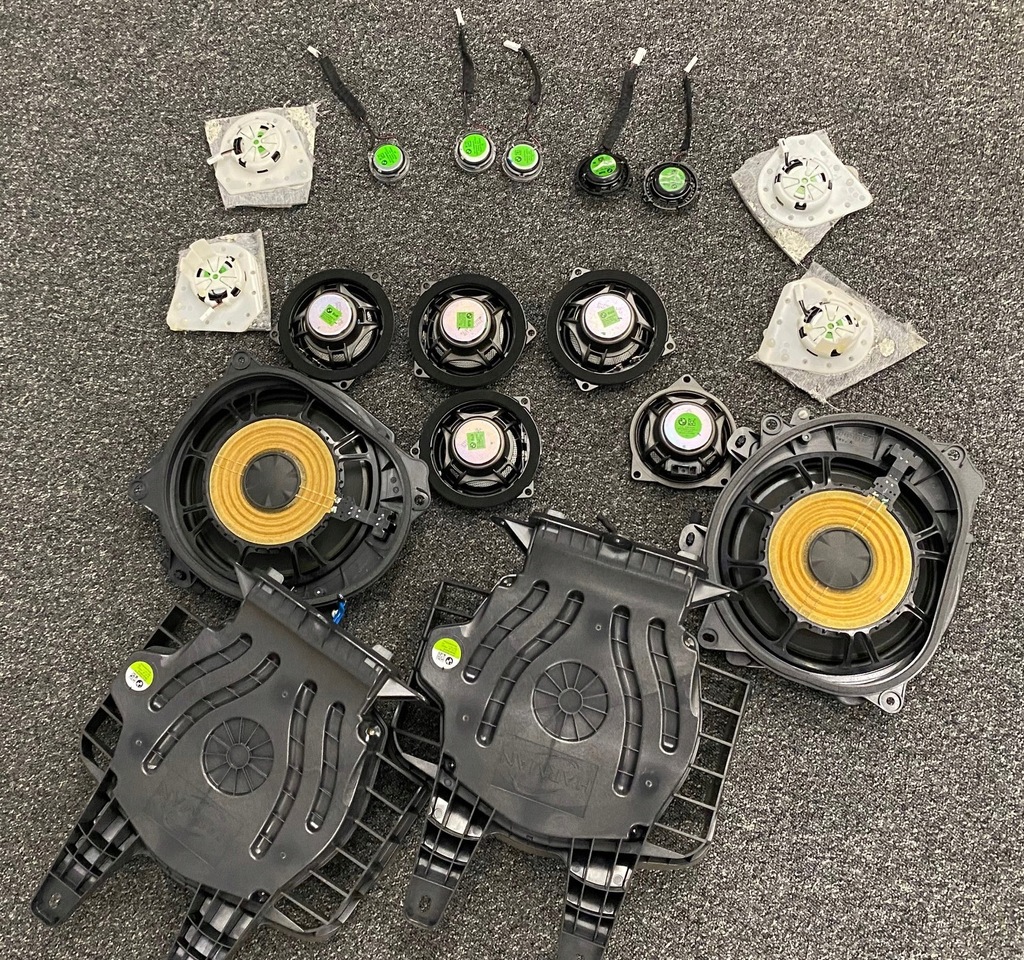 фото №13, Динамики bowers wilkins набор аудио set bmw ix комплект усилитель ram