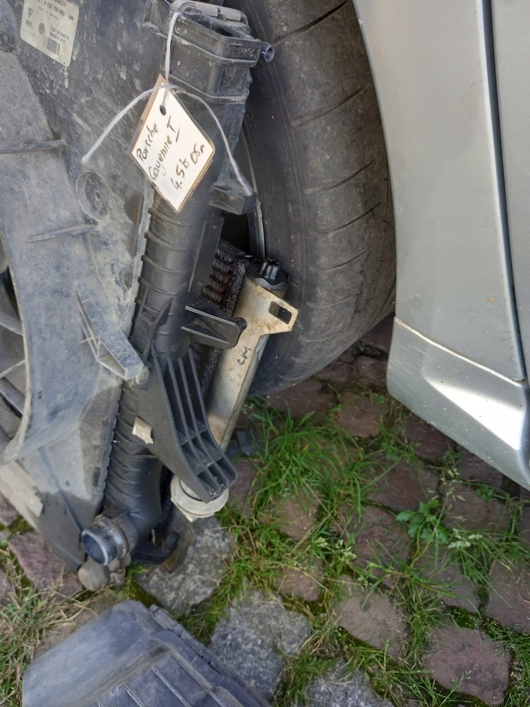 фото №6, Вентилятор, комплект радиатор porsche cayenne i 4,5 0130706809