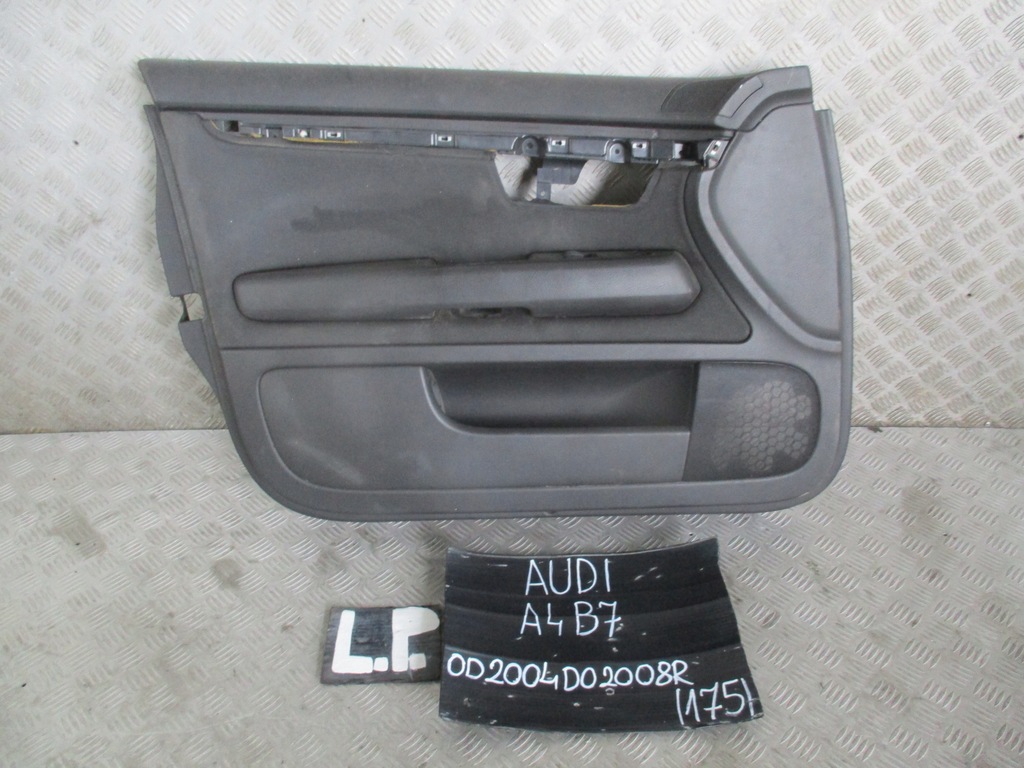 фото №1, Обшивка оббивка двері лівий перед audi a4 b7 04-08r.