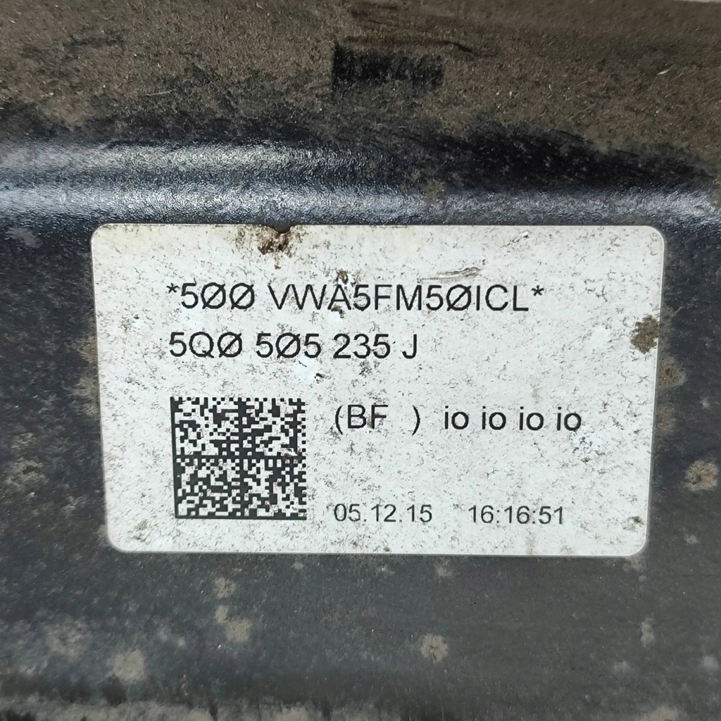 фото №6, Audi a3 s3 8v 2016 рама вспомогательная задняя