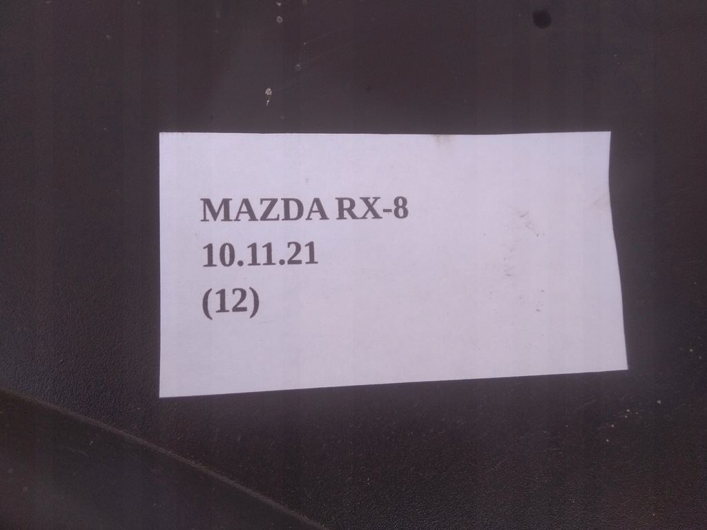 фото №4, Жабо левая правое eu mazda rx8 rx-8