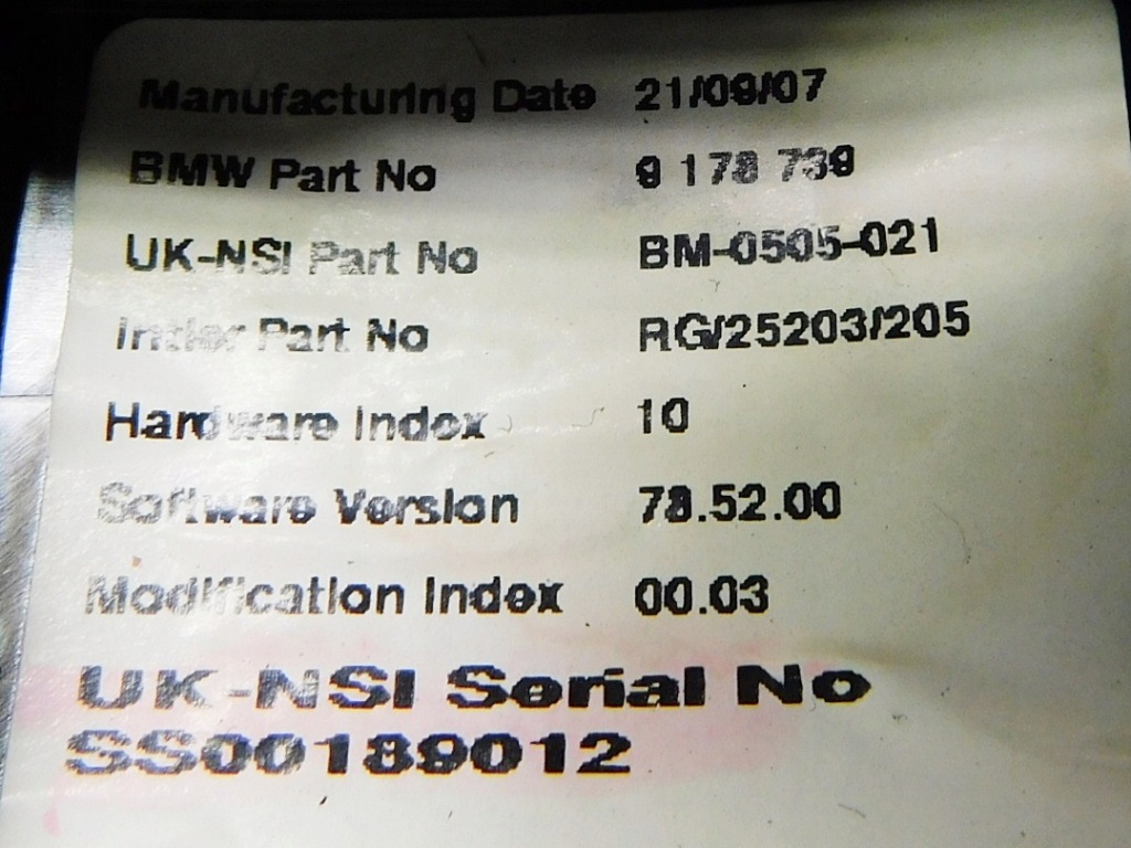 Панель приладова панель obrotomierz 9178739 mini r55 r56 r57 r58 r59 r60 r61 1.6b 16v Оригінал