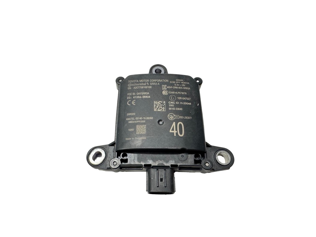 фото №3, Lexus es 300h vii радар датчик bsm мертвого pola модуль задня крила